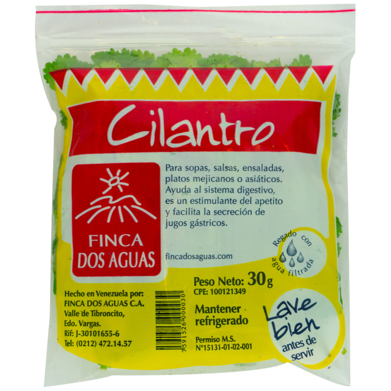 CILANTRO FINCA DOS AGUAS 30GR