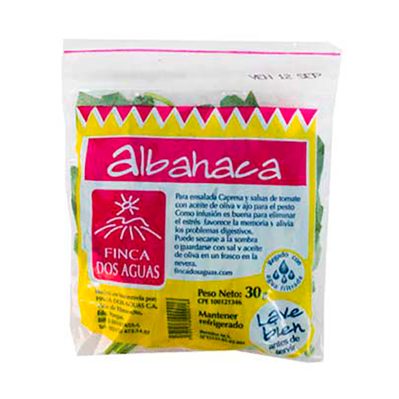 ALBAHACA FINCA DOS AGUAS 30 GR