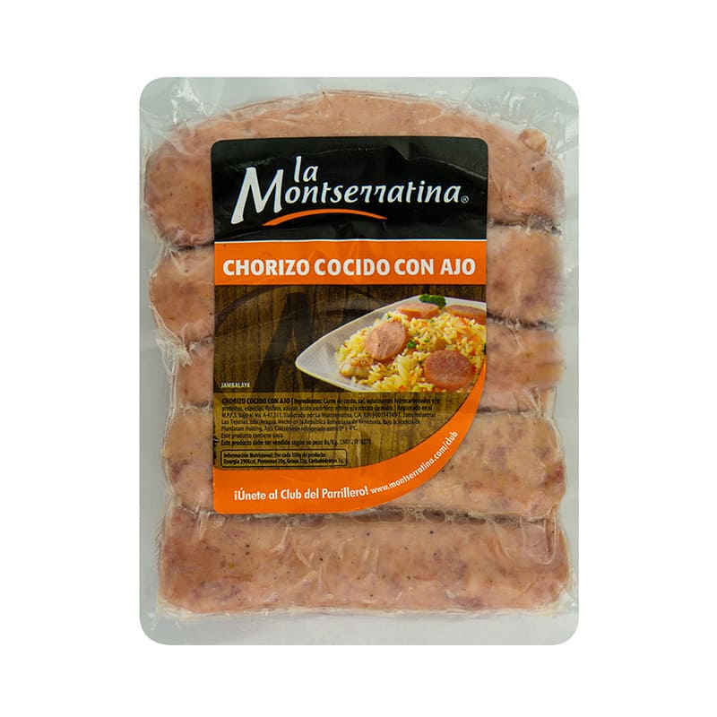 CHORIZO DE AJO LA MONTSERRATINA 1 KG