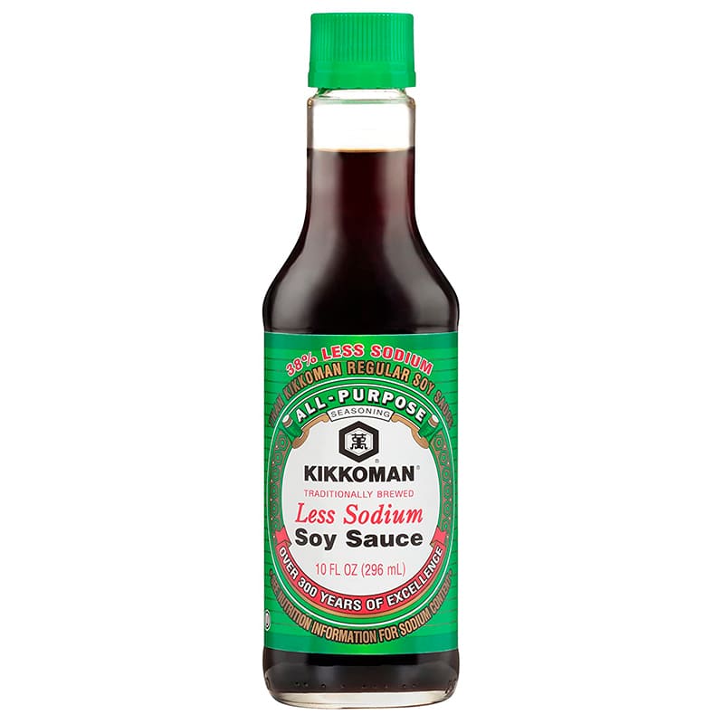 SALSA DE SOYA SIN SODIO KIKKOMAN 296 ML