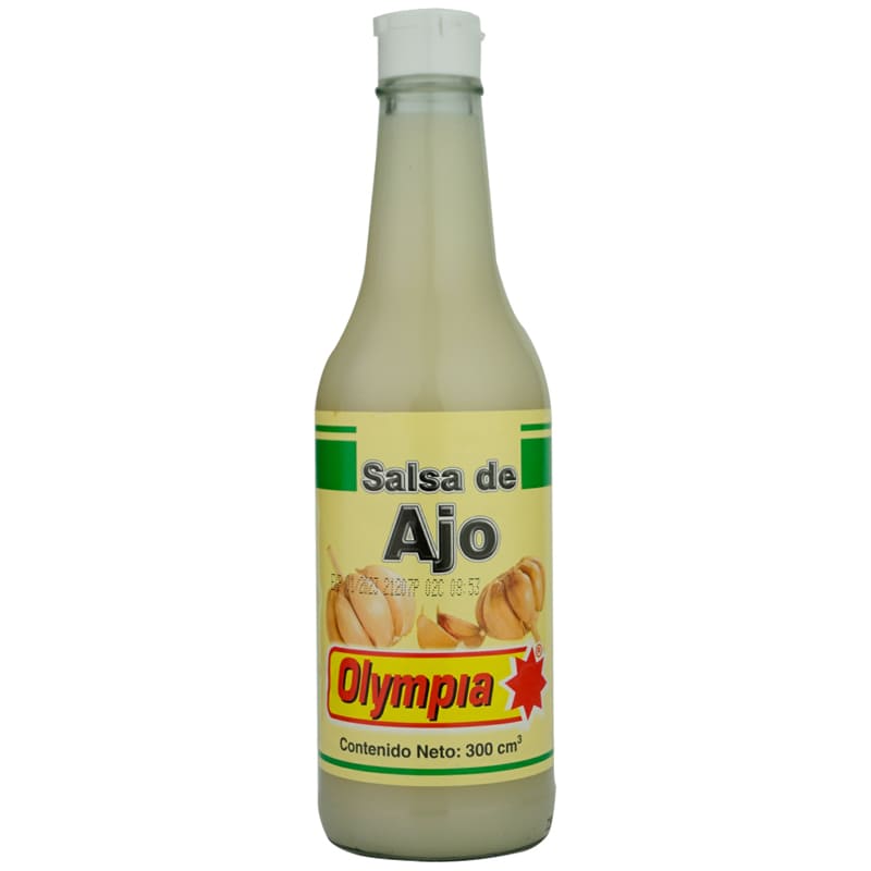 SALSA DE AJO OLYMPIA 300CM3