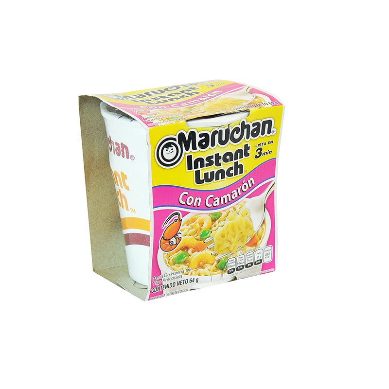 MARUCHAN INST LUNCH CON CAMARON 64 GR