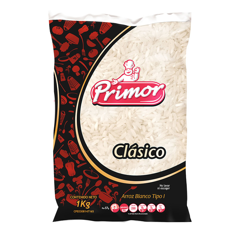 ARROZ PRIMOR  CLASICO 1 KG