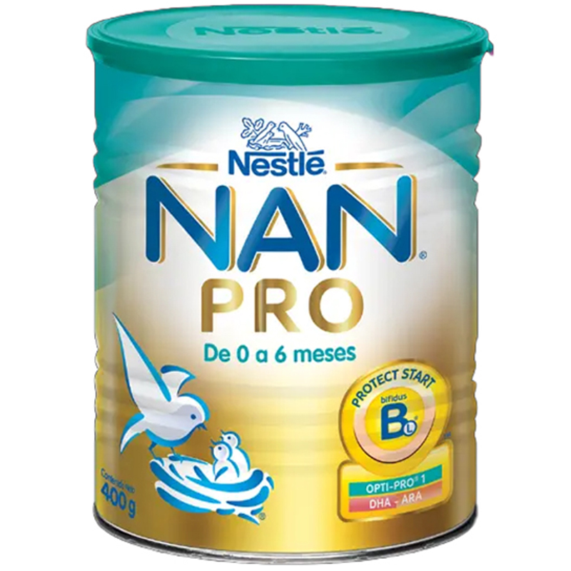 FORMULA NAN PRO DE 0 A 6 MESES 400GR