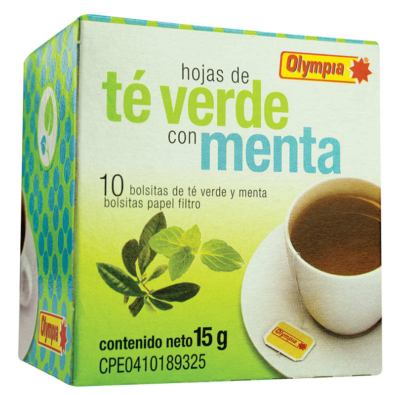 TE VERDE CON MENTA OLYMPIA 10GR