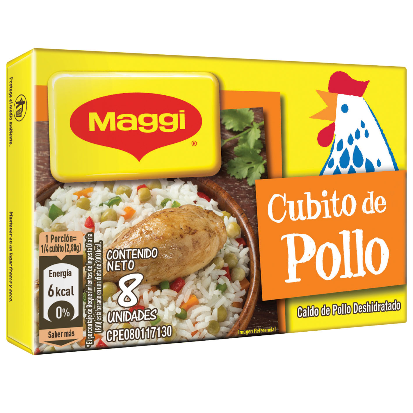 CALDO DE POLLO MAGGI 92G 8 UNIDADES