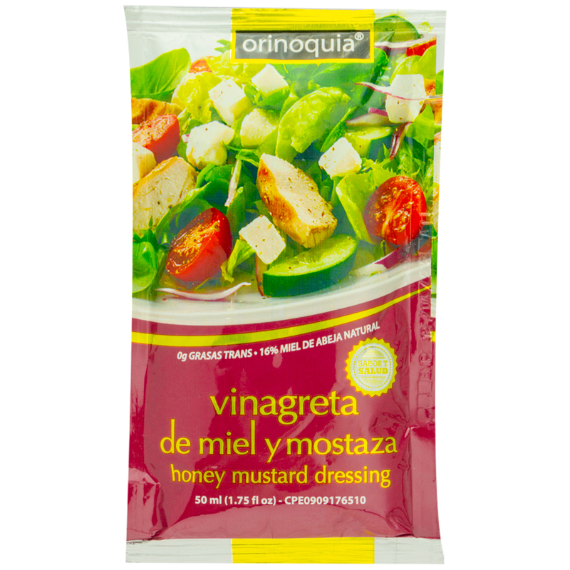 ORINOQUIA VINAGRETA MIEL Y MOSTAZA 50ML