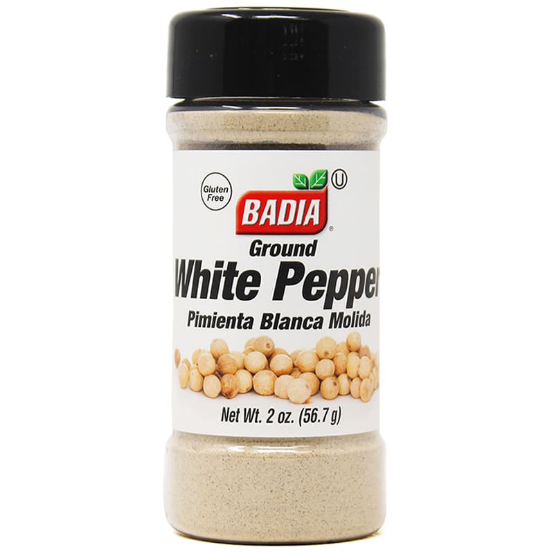 PIMIENTA BLANCA MOLIDA BADIA 2OZ