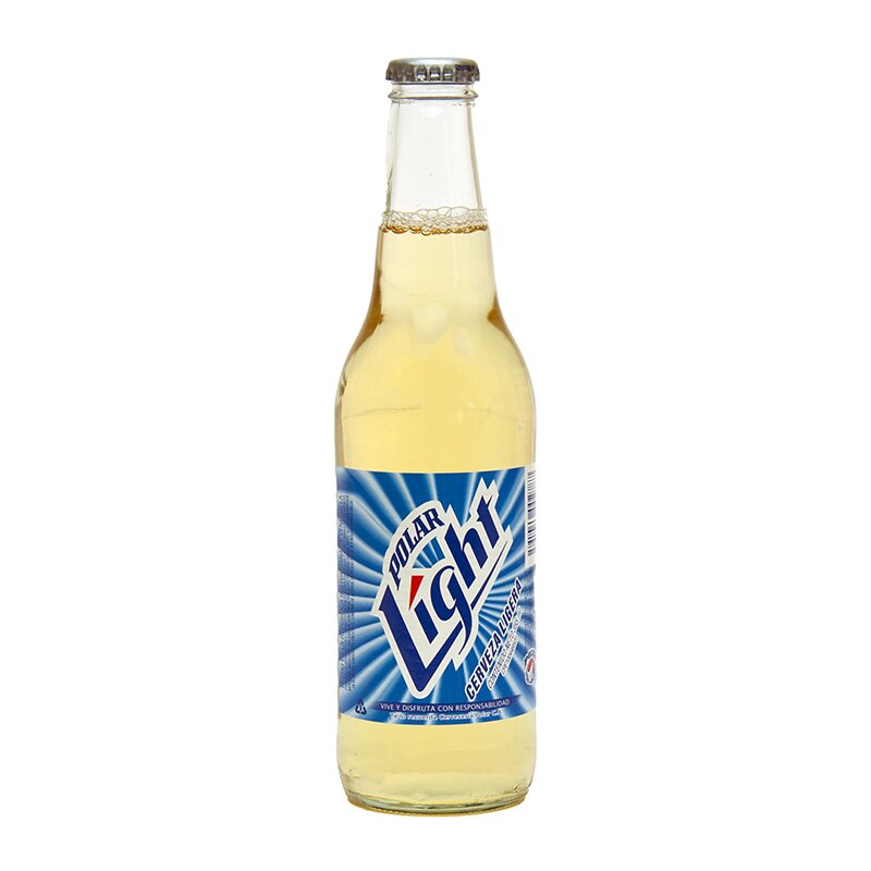 CERVEZA POLAR LIGHT 355ML BOTELLA