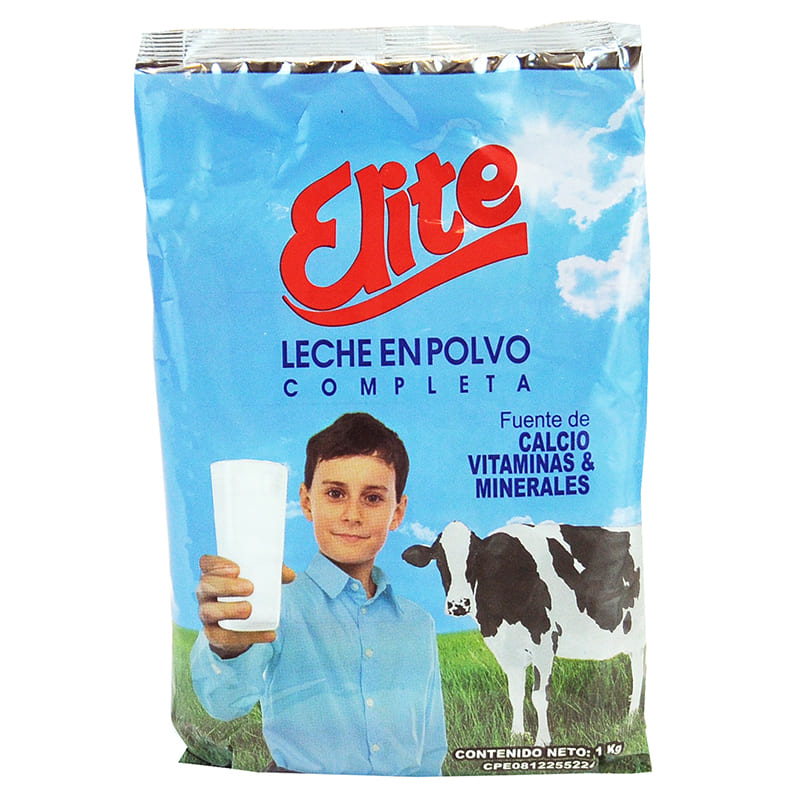 LECHE EN POLVO COMPLETA ELITE BOLSA 1 KG