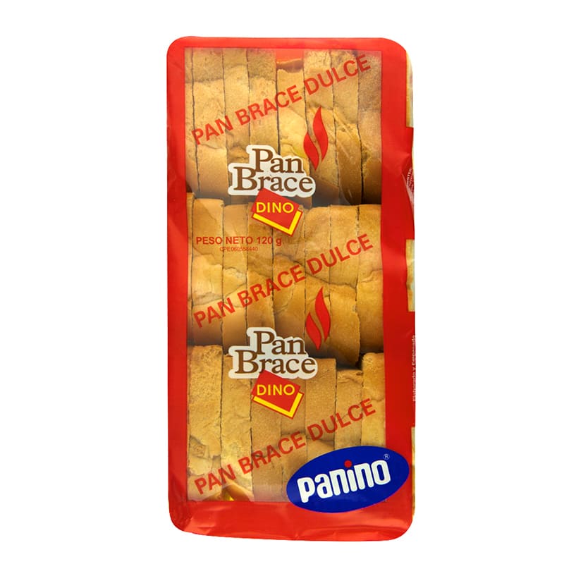 PAN BIZCOCHO DULCE BRACE 120GR