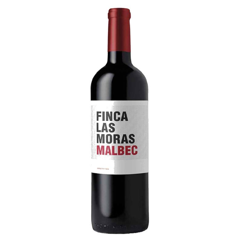 VINO TINTO FINCA LAS MORAS MALBEC RESERVA 0.75 LTRS