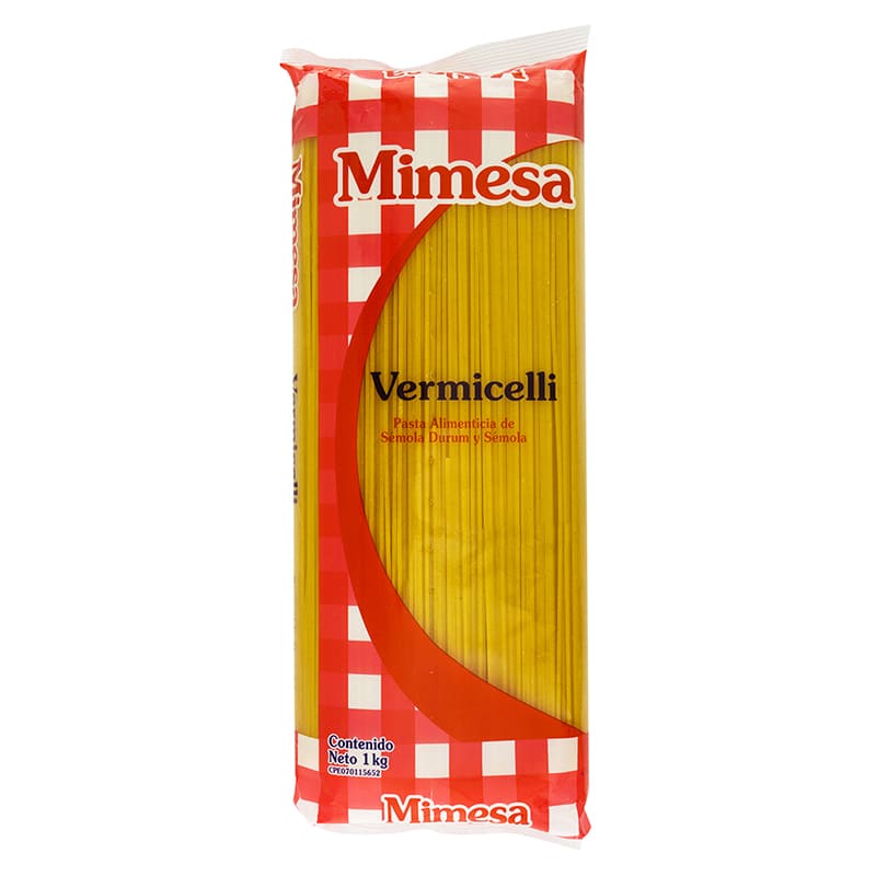 PASTA MIMESA VERMICELLI 1KG