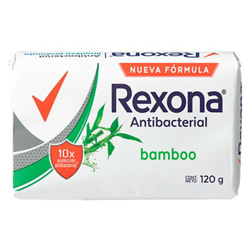 JABON REXONA ANTIBACTERIAL BAMBOO 120 GR