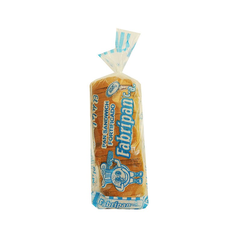 PAN BLANCO DE SANDWICH FABRIPAN 500 GR