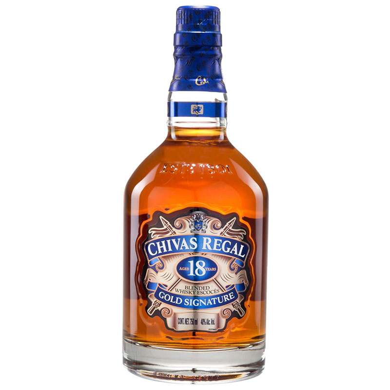 WHISKY CHIVAS REGAL 18 AÑOS 0.75 LT