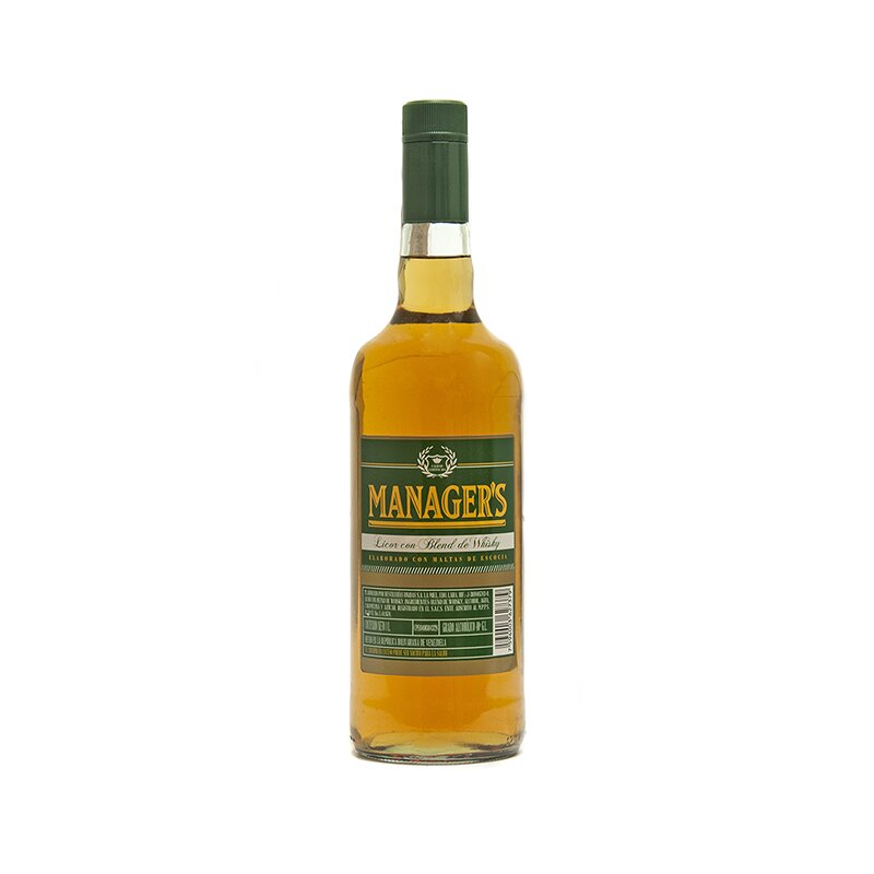 LICOR DE WHISKY MANAGER 1000 ML
