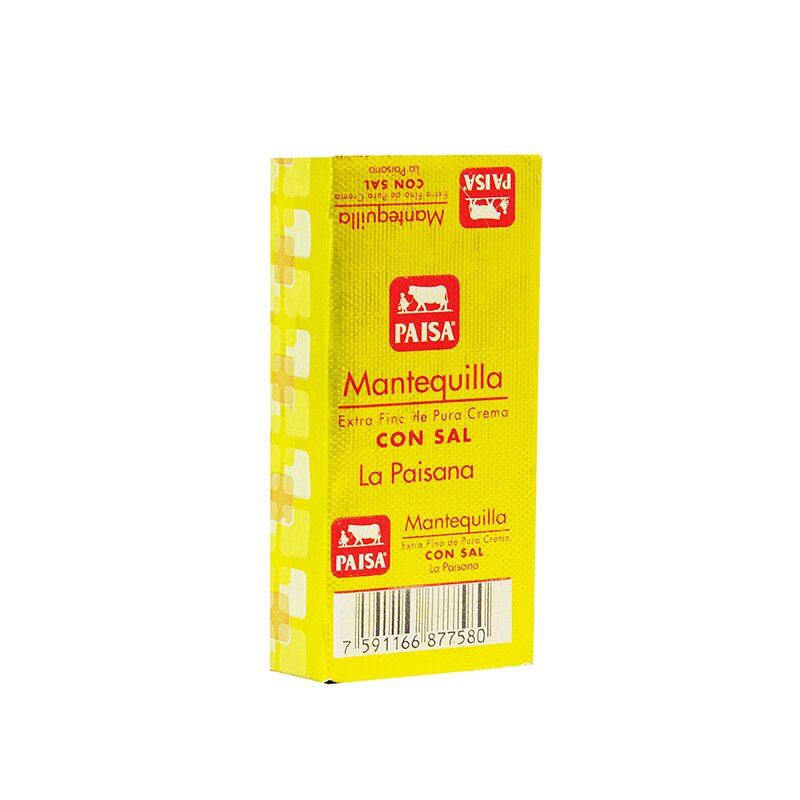 MANTEQUILLA FOIL C/S PAISA 200G