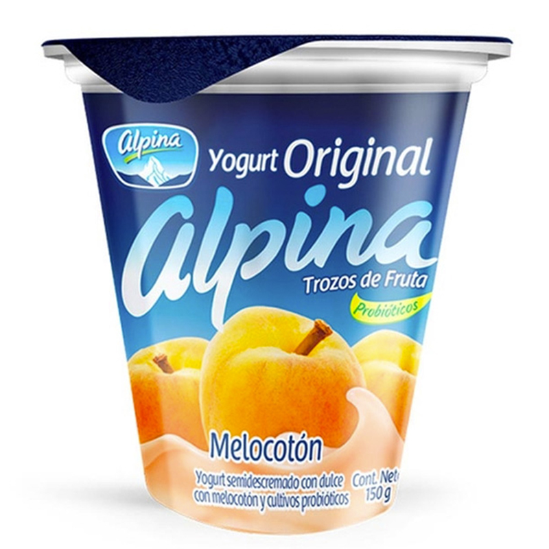 YOGURT ALPINA FIRME MELOCOTON 150 GR