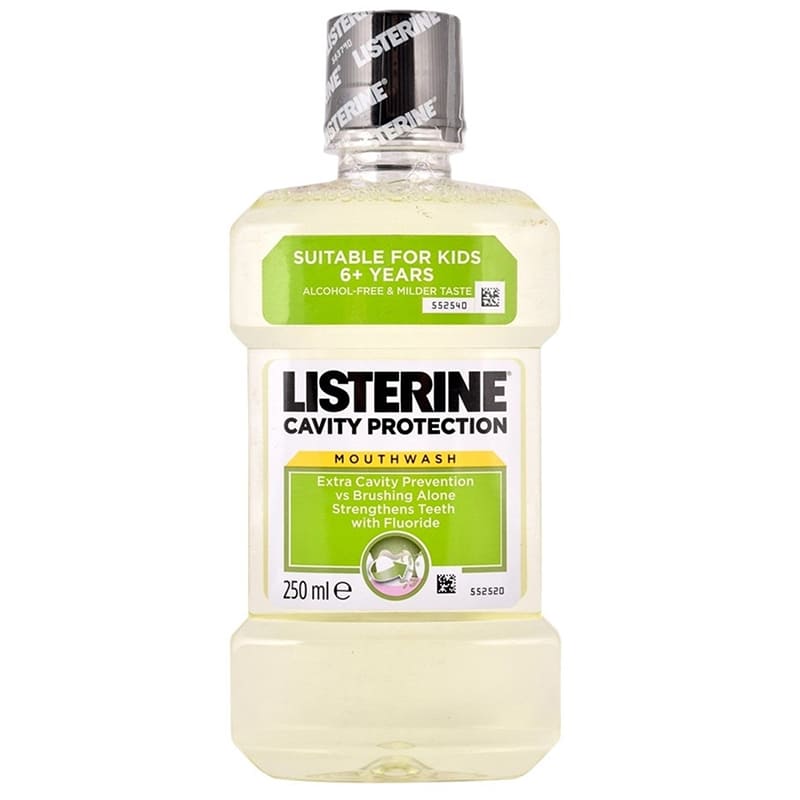 ENJUAGUE BUCAL LISTERINE CAVITY PROTECTION 250ml
