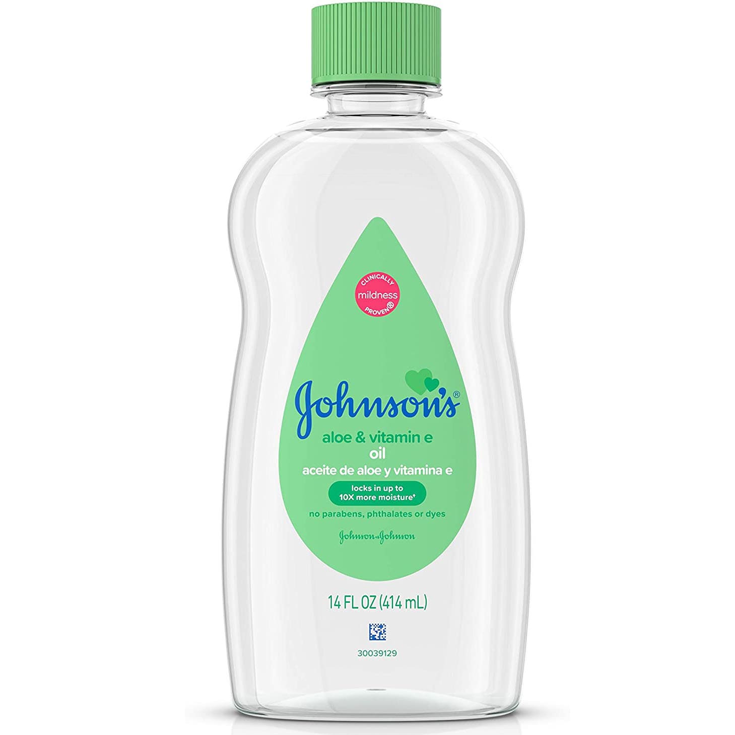 ACEITE DE BEBE JOHNSON & JOHNSON ALOE 500ml