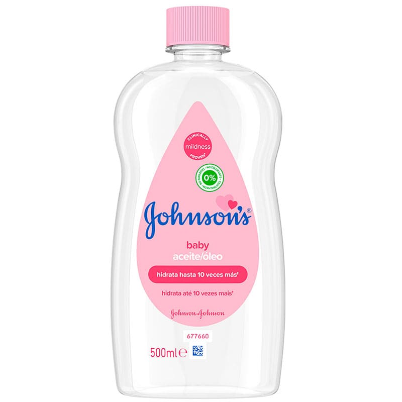 ACEITE DE BEBE JOHNSON & JOHNSON 500ml