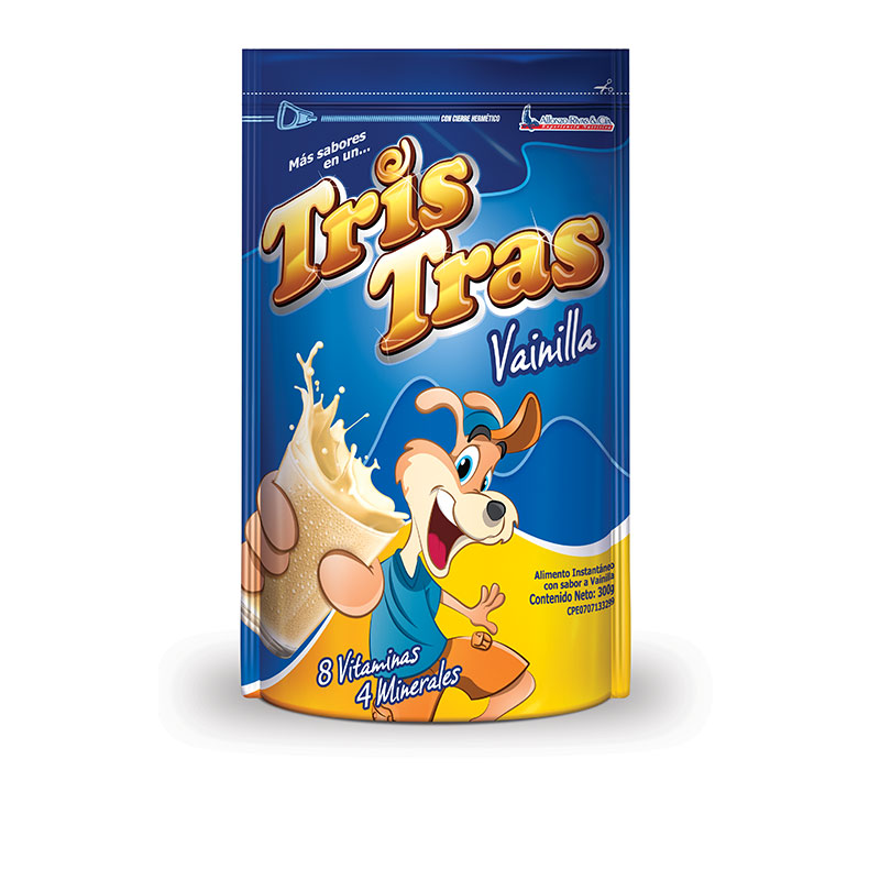 TRIS-TRAS VAINILLA 300 GR