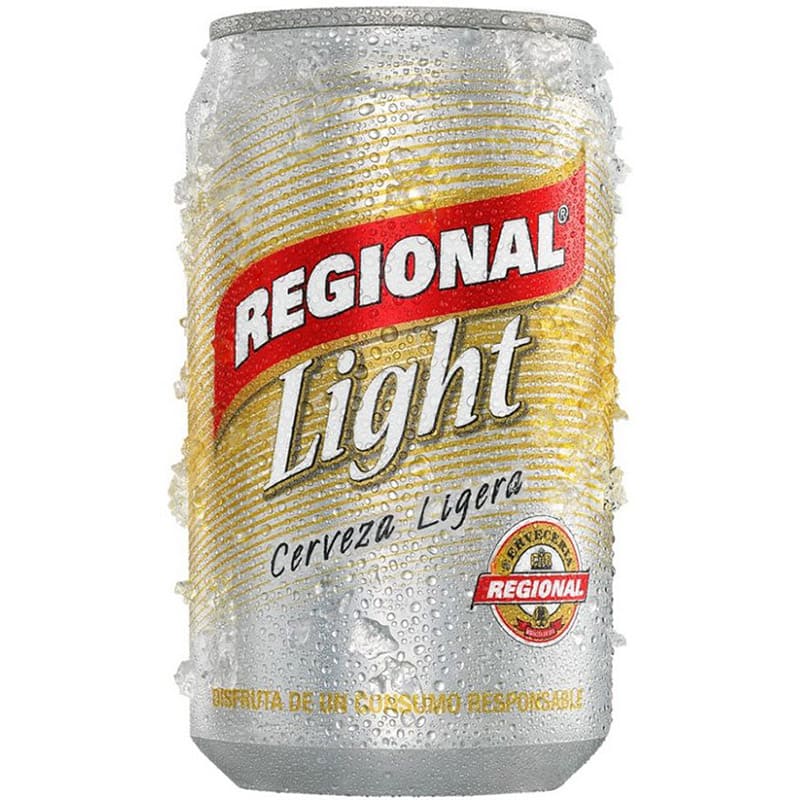 CERVEZA REGIONAL LIGHT LATA 355 ML