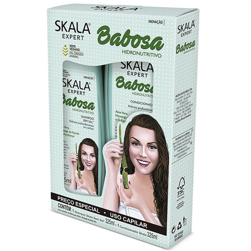 SHAMPOO Y ACONDICIONADOR SKALA BABOSA 325 ML