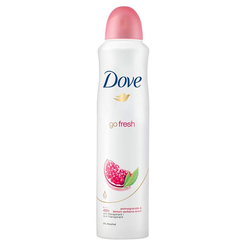 DESODORANTE DOVE GO FRESH GRANADA 250 ML