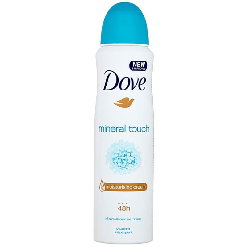 DESODORANTE DOVE SPRAY MINERAL TOUCH 250 ML