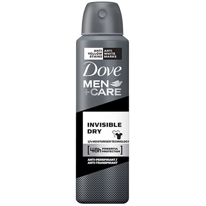 DESODORANTE DOVE MEN+CARE INVISIBLE DRY 250ML