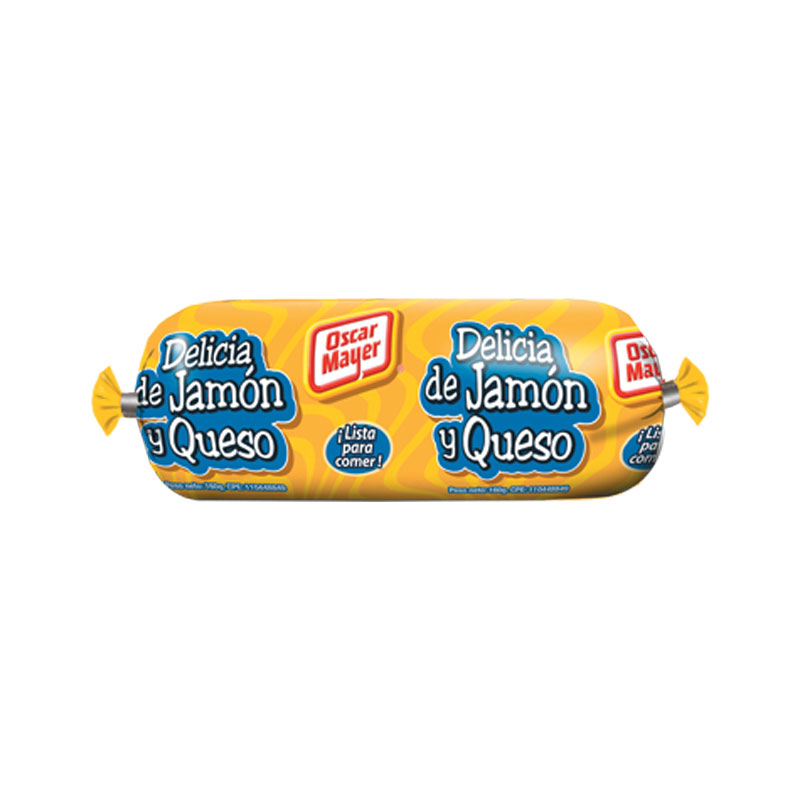 DELICIA DE JAMÓN Y QUESO OSCAR MAYER 160GR