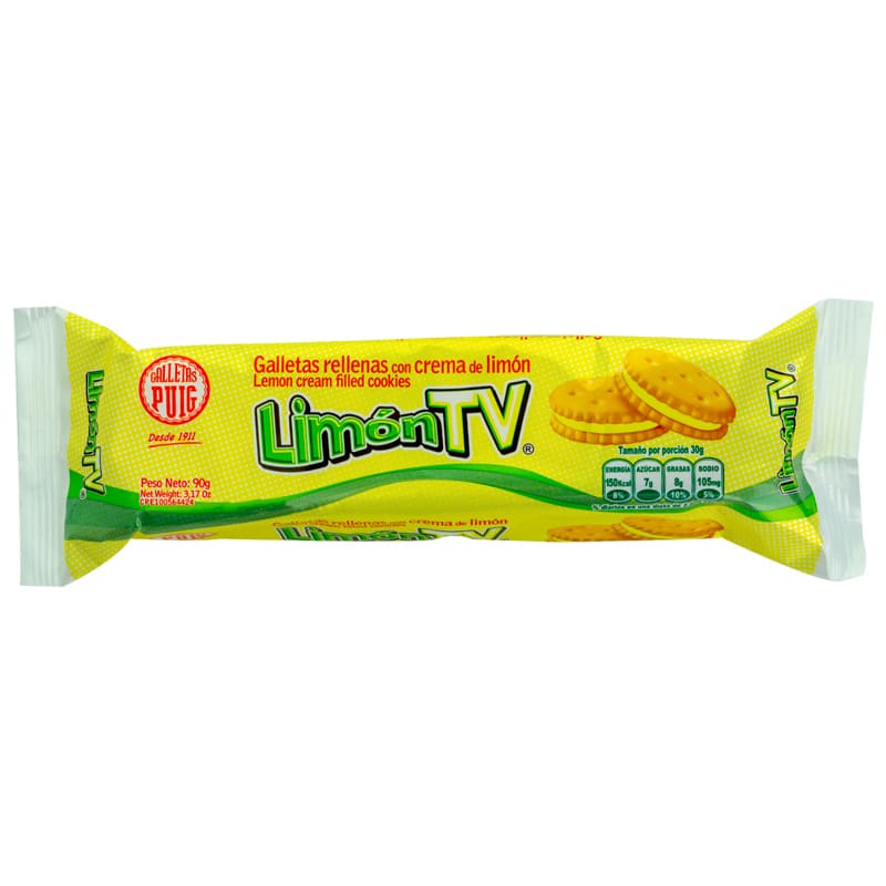 GALLETAS LIMON TV 90 GR