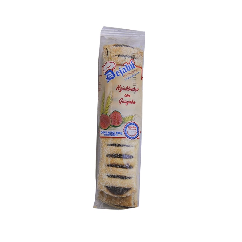 HOJALDRE RELLENO DE GUAYABA DEJABÚ 100 GR