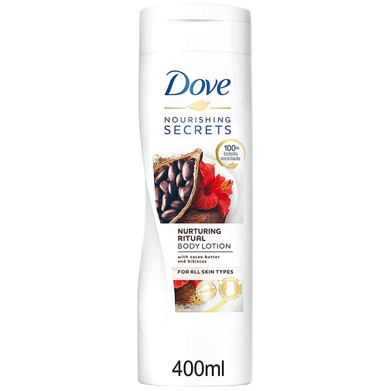 CREMA CORPORAL DOVE NURTURING RITUAL CACAO 400 ML