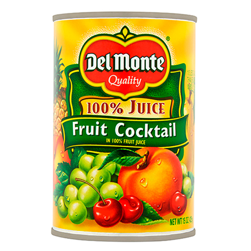 COCTEL DE FRUTAS EN ALMIBAR DEL MONTE 425 GR