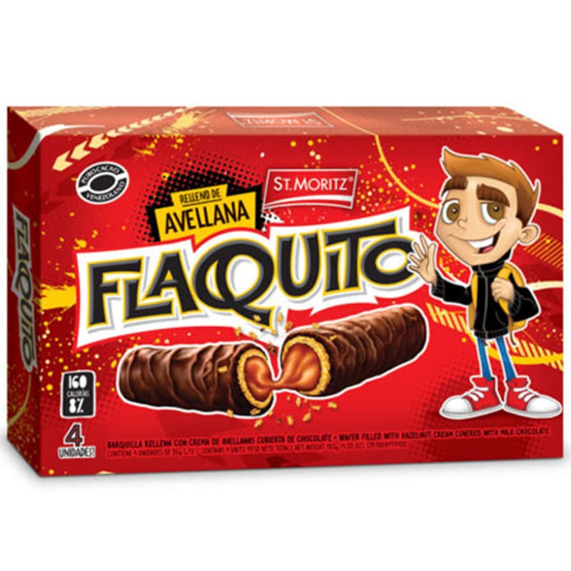 CHOCOLATE FLAQUITO ST MORITZ  4 UND