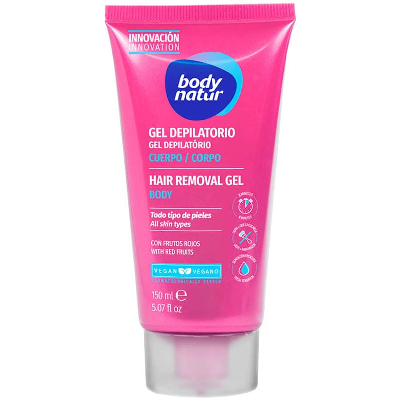GEL DEPILADOR BODYNATUR FRUTOS ROJOS 150ML