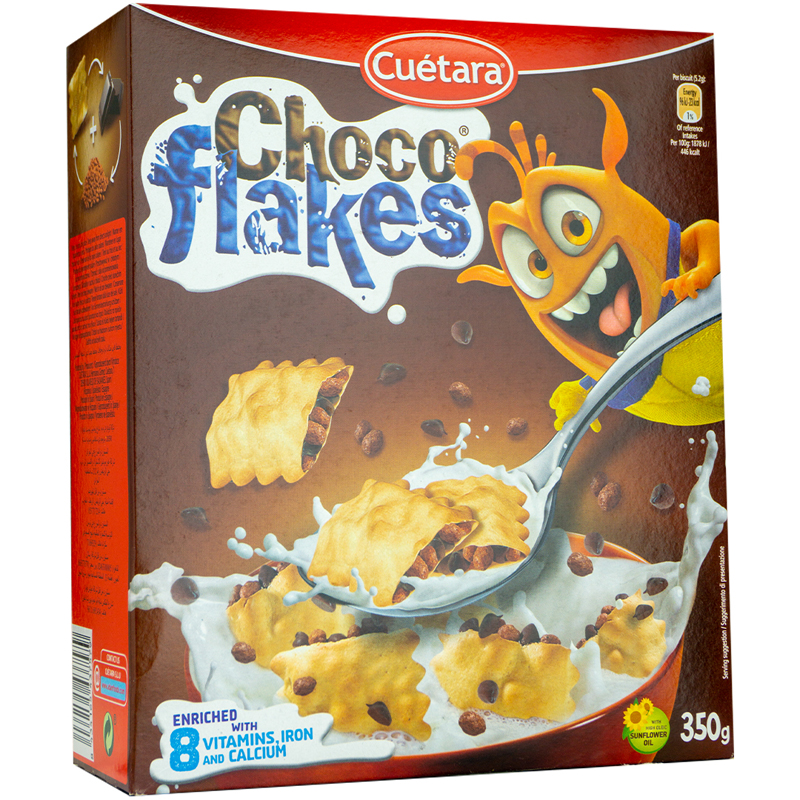 CEREAL CHOCO FLAKES 350GR