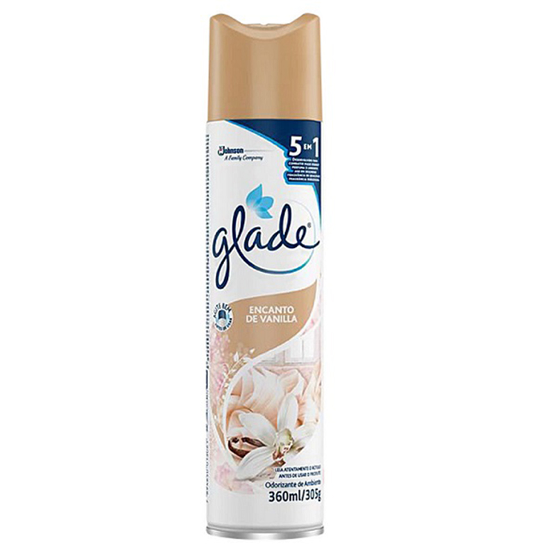 AMBIENTADOR GLADE AEROSOL ABRAZOS DE VAINILLA 360 ML