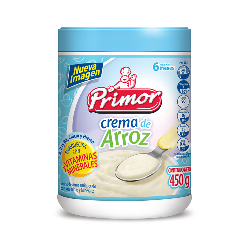 CREMA ARROZ PRIMOR 450 GR