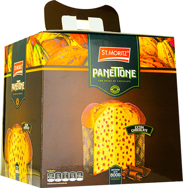 PANETTONE DE CHOCOLAT5E ST MORITZ 800GR