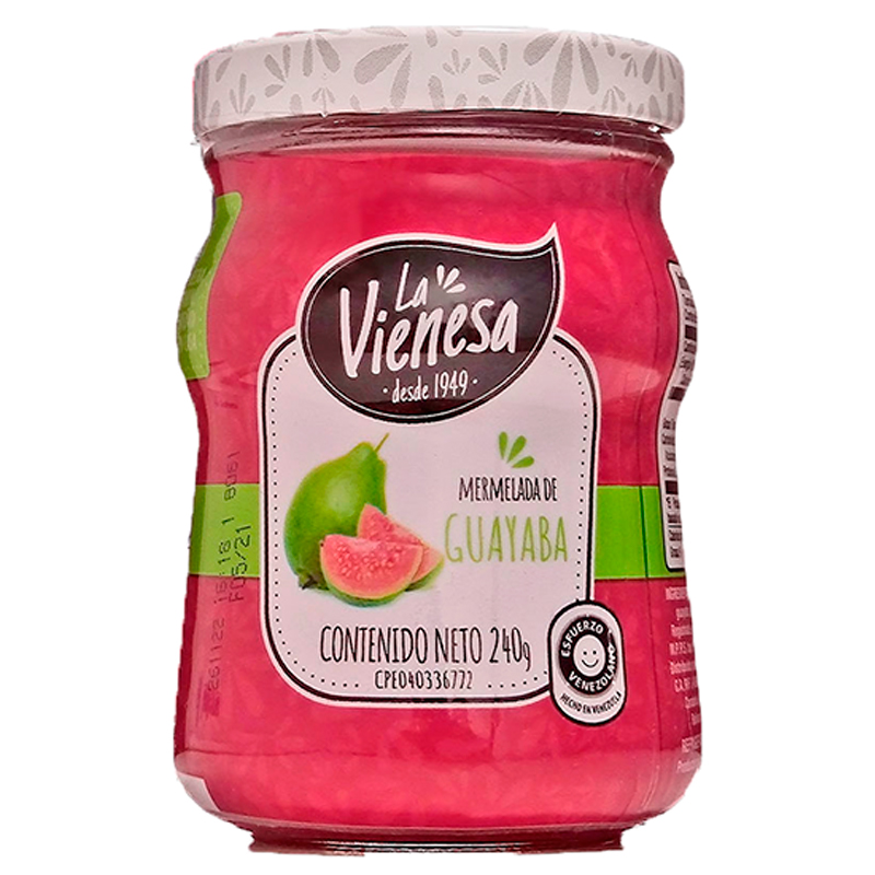 MERMELADA GUAYABA LA VIENESA 240 G