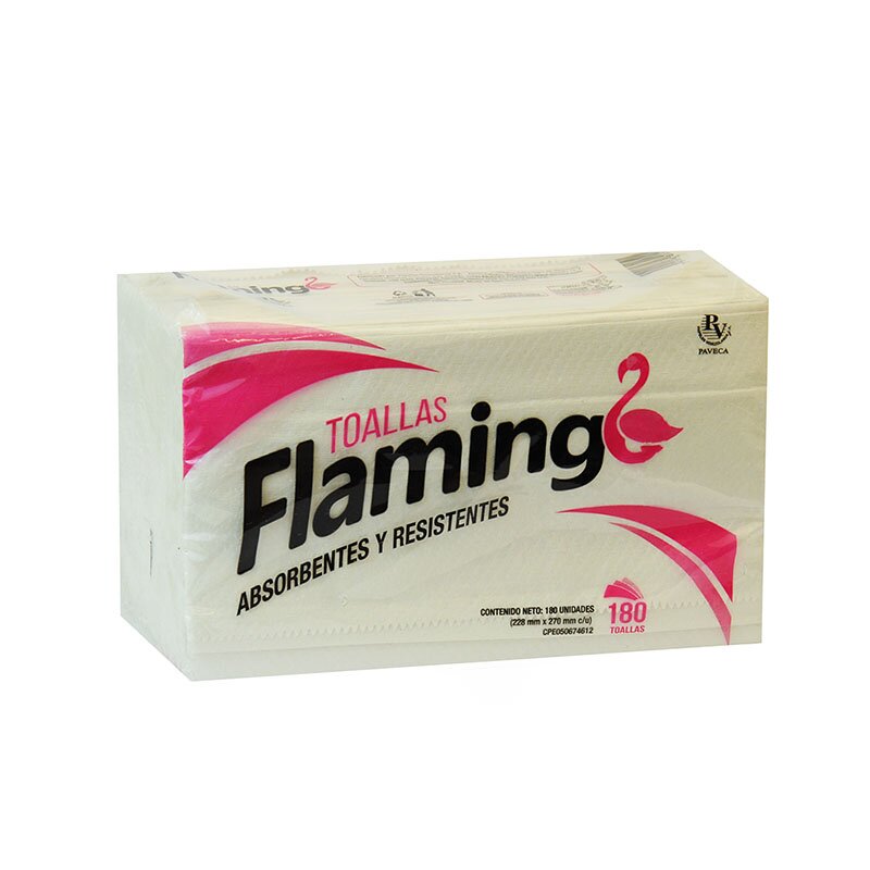 TOALLIN PARA MANOS FLAMINGO