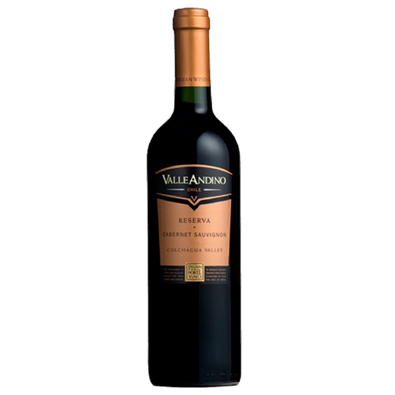 VINO TINTO VALLE ANDINO CABERNET SAUVIGNON 0.75 LT
