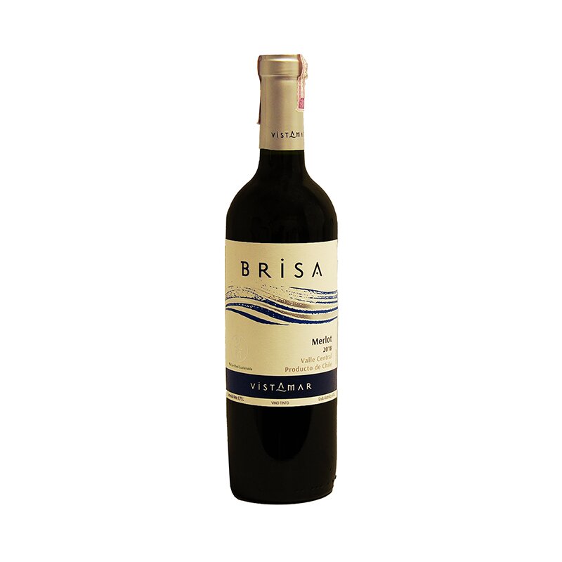VINO VIÑA VISTAMAR 0.75ML MERLOT