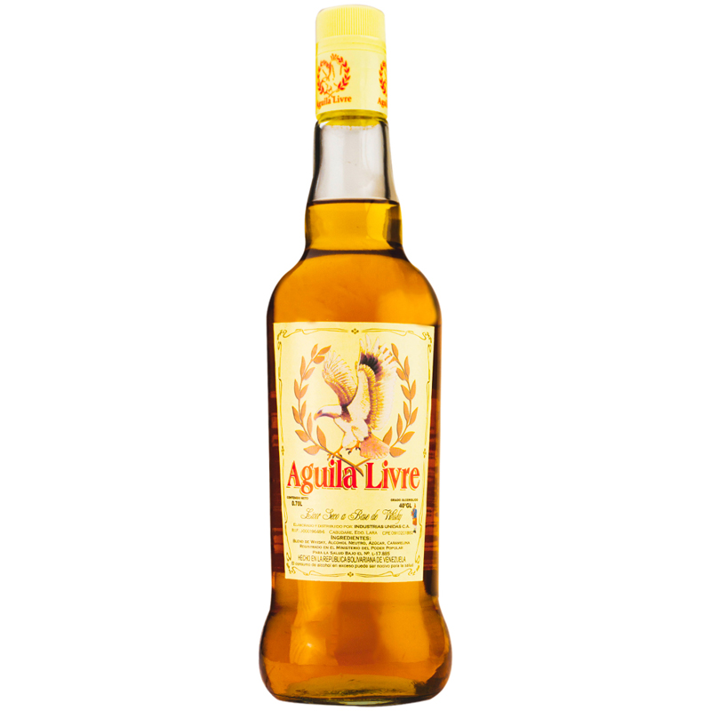 LICOR DE WHISKY AGULA LIVRE 0.70ML