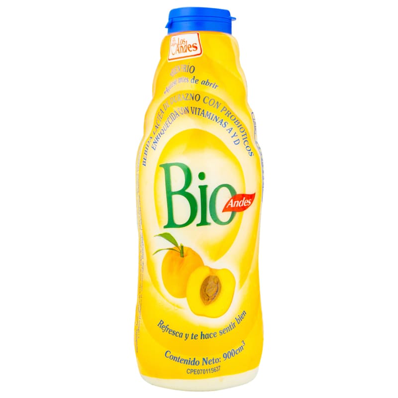 YOGURT BIO DURAZNO 900ML