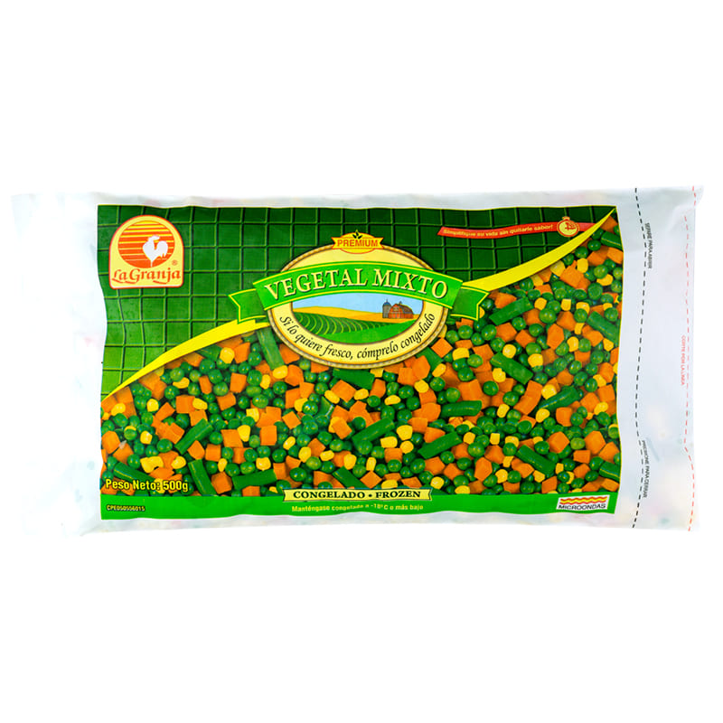 VEGETALES MIXTOS LA GRANJA 500GR